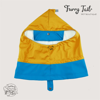 Pet Large Dog Baby-Grade Waterproof Raincoat With Hat Dog Clothes