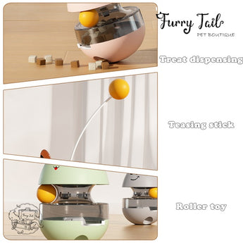 Multi-functional Interactive Treat Dispenser Pet Cat Dog Toy