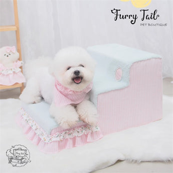 Petman Romantic House Pet Dog Cat Bedding Series Cradle Stairs