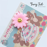 Ins Sunflower Candles Pet Birthday Cake Decoration