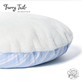 Petman Blue Navy Pet Cradle Shape Bedding For Pet Dog Cat