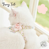 Tuffhound Spring Blossom Pet Dog Cat 2-Pieces Harness & Leash