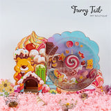 Whimsy Hamster Small Pet Running Wheel Spinner Runner