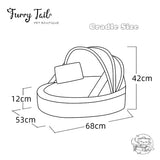 Petman Teddy Bear Pet Cat Dog Bedding Series House Cradle Stairs