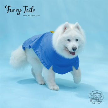 Pet Large Dog Baby-Grade Waterproof Raincoat With Hat Dog Clothes