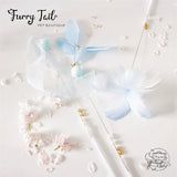 Violet Cat Interactive Play Toy Wand Teaser Rod 6Pcs Set