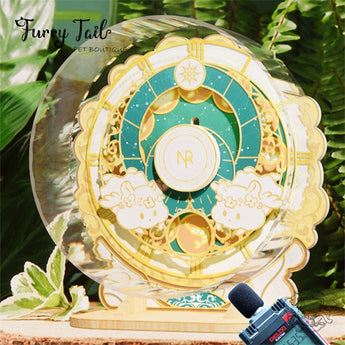 Dreamy Small Pet Hamster Running Wheel Spinner Runner