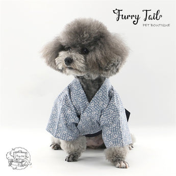 Japanese Style Yukata Pet Dog Cat Clothes Outfit Apparel