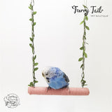 Colorful Pet Bird Parrot Playing Toy Stand Rope Swing
