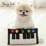 Ins Nosework Piano-Shaped Interactive Pet Dog Cat Snuffle Mat Toy