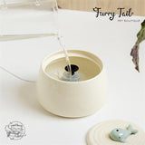 Whale Style Pet Ceramic Filter Water Fountain Dispenser