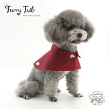 Fairytale Style Little Red Cloak For Pet Dog Cat Clothes