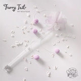 Violet Cat Interactive Play Toy Wand Teaser Rod 6Pcs Set