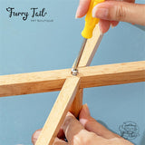 Green Ceramic Pet Big Dog Cat Bowl with Wooden Rack