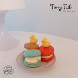 Ins Little Yellow Duck Candles Pet Birthday Cake Decoration