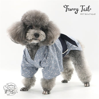 Japanese Style Yukata Pet Dog Cat Clothes Outfit Apparel