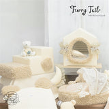 Petman Teddy Bear Pet Cat Dog Bedding Series House Cradle Stairs