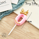 Ins Pink Number Candles Pet Birthday Cake Decoration