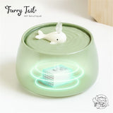 Whale Style Pet Ceramic Filter Water Fountain Dispenser