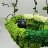 Forest Woven Warm Pet Bird Parrot Small Pets Hanging Hammock Nest