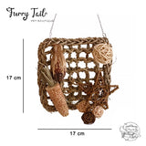 Natural Pet Bird Parrot Small Pet Climbing Net Chew Toy