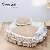 Petman Mocha Soft Cushioned Bedding For Pet Dog Cat