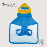 Pet Large Dog Baby-Grade Waterproof Raincoat With Hat Dog Clothes