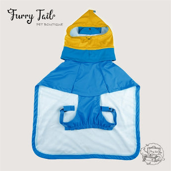Pet Large Dog Baby-Grade Waterproof Raincoat With Hat Dog Clothes