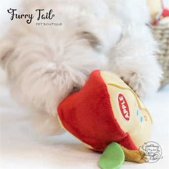Ins Nosework Apple Shape Interactive Pet Dog Cat Snuffle Toy