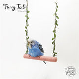 Colorful Pet Bird Parrot Playing Toy Stand Rope Swing