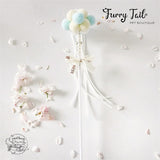 Violet Cat Interactive Play Toy Wand Teaser Rod 6Pcs Set