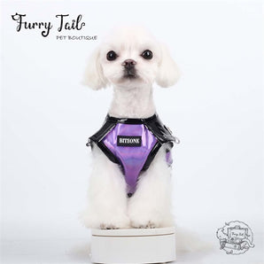 Silver Phantom Venice Racer Reflective Handsome Pet Dog Cat Jacket