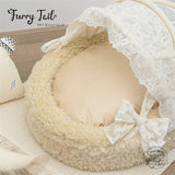 Petman Teddy Bear Pet Cat Dog Bedding Series House Cradle Stairs