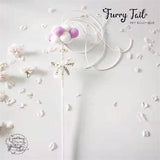 Violet Cat Interactive Play Toy Wand Teaser Rod 6Pcs Set