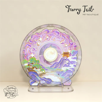 Dreamy Small Pet Hamster Running Wheel Spinner Runner
