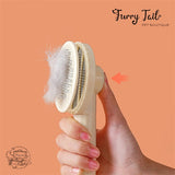 Multi-color Pet Dog Cat Self-Clean Slicker Grooming Comb Brush