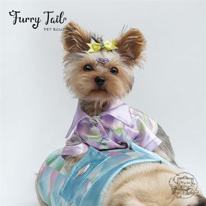 Liquid Metal Button Down Shirt Pet Dog Cat Shirt