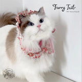 Lolita Style Dog Cat Small Pet Bib Bow Cape Tie Accessories