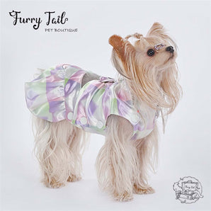 Bow Gown Pod Skirt Pet Dog Cat Dress