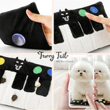 Ins Nosework Piano-Shaped Interactive Pet Dog Cat Snuffle Mat Toy