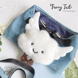 Blue Sky White Cloud Jean Pet Dog Cat Harness & Leash Clothes