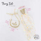 Golden Daisy HBD Dog Cat Birthday Bandana Outfit Bib Set Party Hat