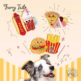 GIGWI Foody Friendz Reversible Squeak and Crinkle Snuffle Toy