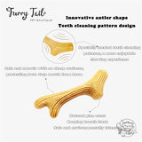 GIGWI Wooden Antler Dog Chew Toy