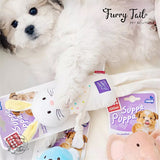 GIGWI Suppa Puppa Plush Squeaker Bark Stick Dog Toys