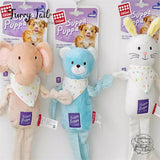 GIGWI Suppa Puppa Plush Squeaker Bark Stick Dog Toys