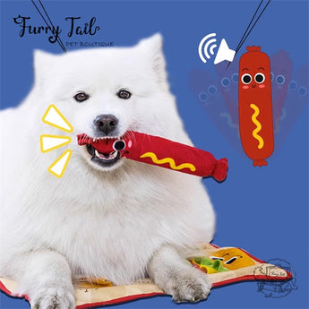 Fast Food Pet Dog Cat Nosework Snuffle Mat Interactive Training Toy