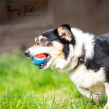 GIGWI Interactive Pet Toys High Bouncy Squeaky Tennis balls 3PCS