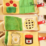 Pet Dog Cat Interactive Training Snuffle Mat Sniff Book Puzzle Toy