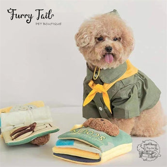 Pet Dog Cat Interactive Training Snuffle Mat Sniff Book Puzzle Toy